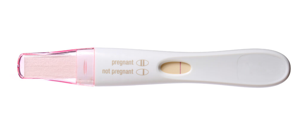 Negative pregnancy test 