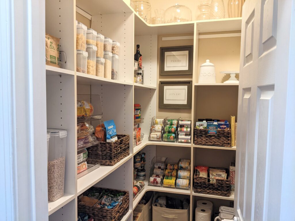 Pantry Organization with The Home Edit